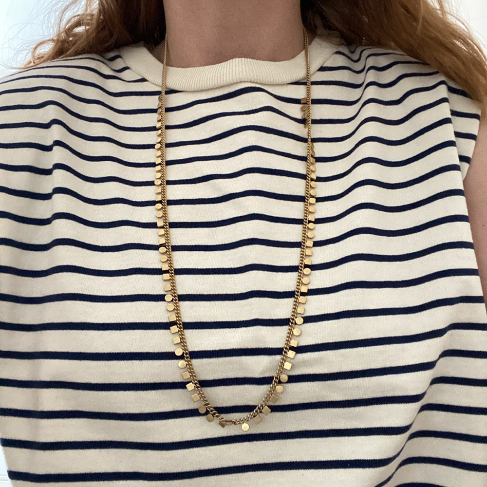 Madewell Long Gold Necklace